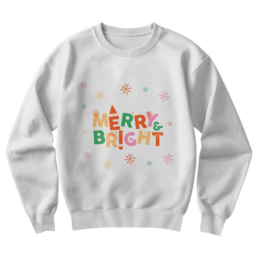 Merry and Bright Christmas Sweatshirt