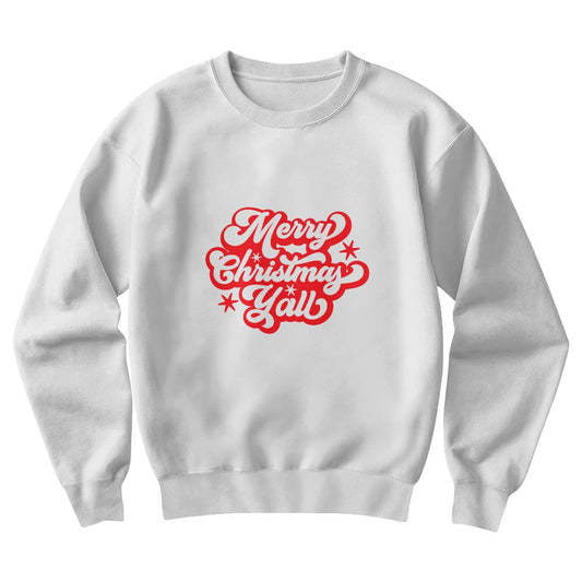 Merry Christmas Yall - Christmas Sweatshirt