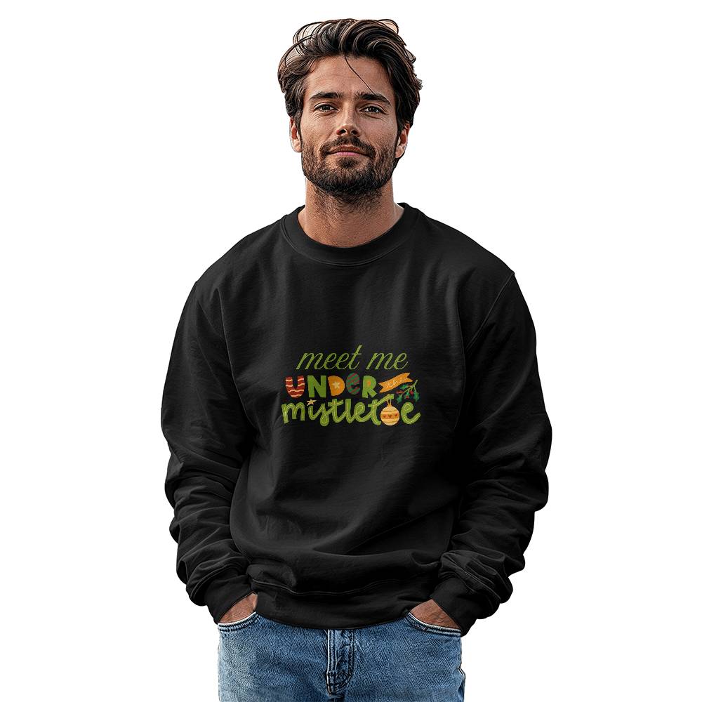 Meet Me Under the Mistletoe - Christmas Sweatshirt