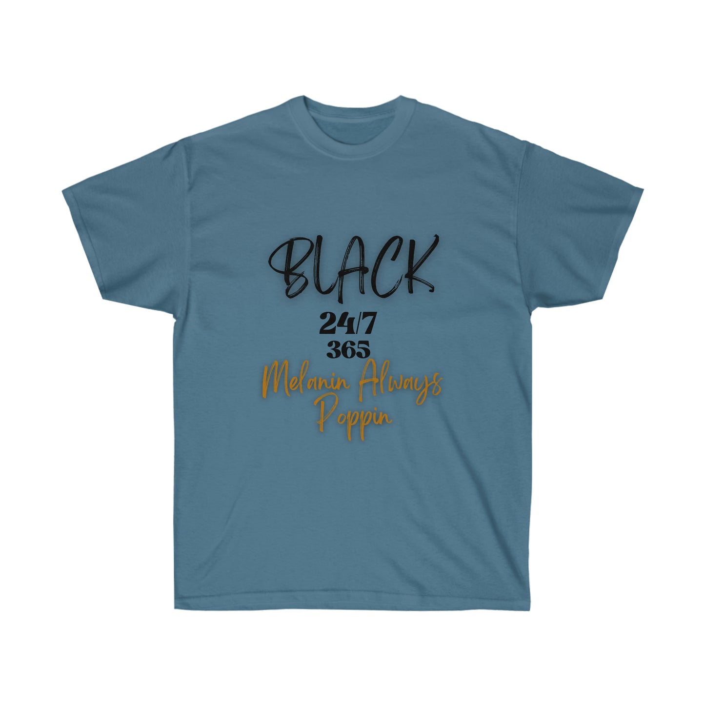 Black 24/7 365 - Unisex Ultra Cotton Tee